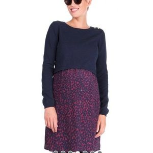 Seraphine maternity and nursing dress